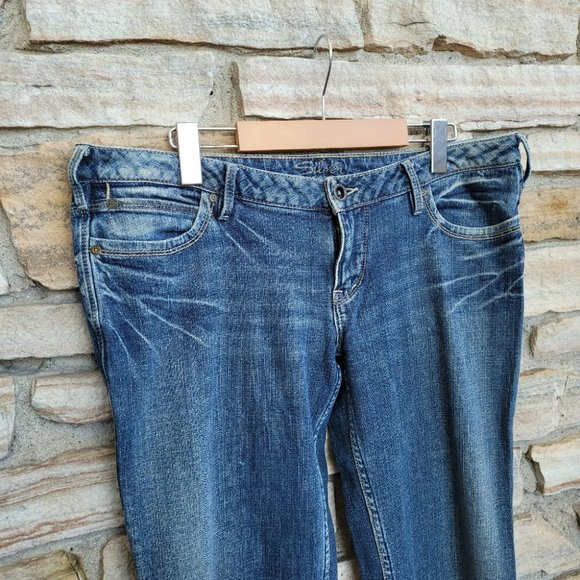 Silver Jeans Kyle Retro Y2K 2000s Low Rise Flare Jeans 32 - Picture 2 of 10